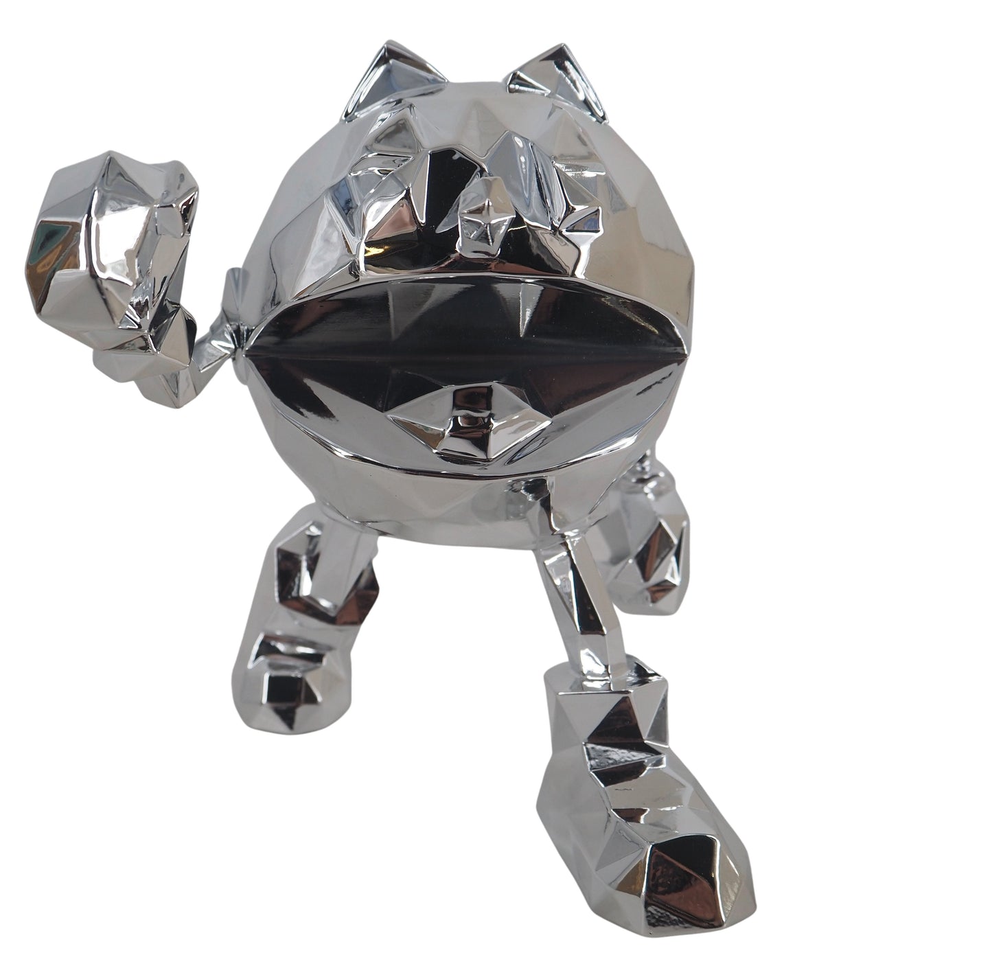 Richard ORLINSKI : Pac-man (Silver Edition) - Sculpture originale