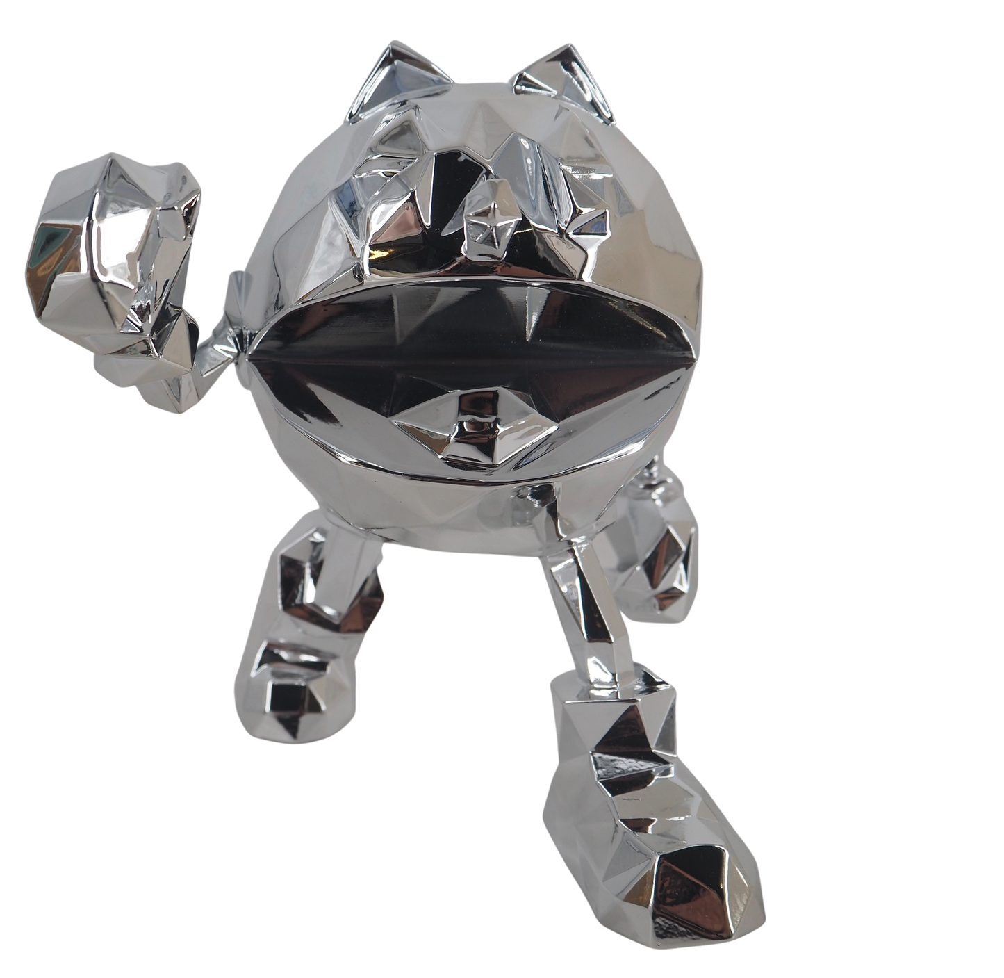 Richard ORLINSKI : Pac-man (Silver Edition) - Sculpture originale