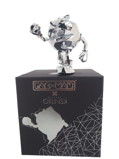 Richard ORLINSKI : Pac-man (Silver Edition) - Sculpture originale