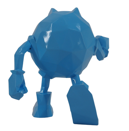 Richard ORLINSKI : Pac-Man mini (Blue edition) - Sculpture originale