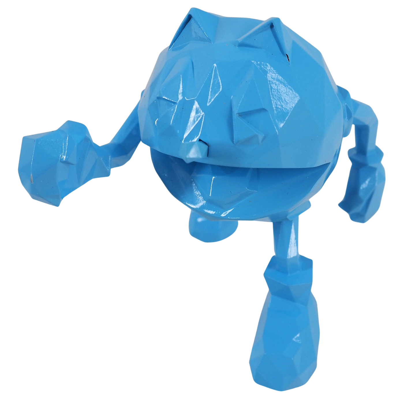 Richard ORLINSKI : Pac-Man mini (Blue edition) - Sculpture originale