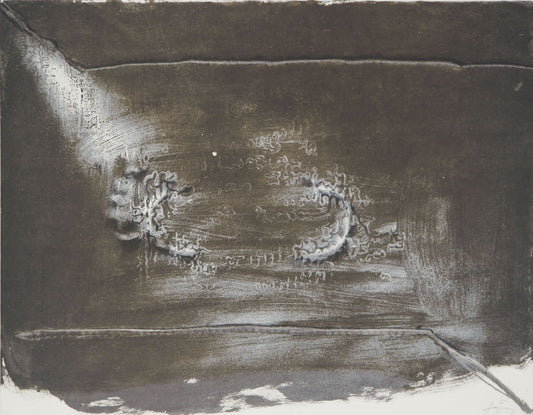 Antoni TAPIES : Clair-obscur - Lithographie signée