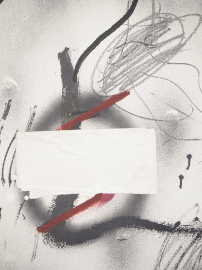 Antoni TAPIES : Composition brumeuse - Lithographie signée
