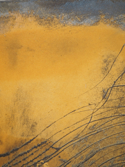 Antoni TAPIES : Courbes abstraites - Lithographie