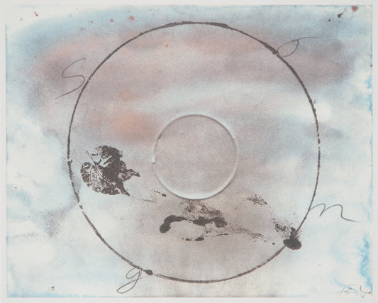 Antoni TAPIES : Souvenir des Song - Lithographie signée