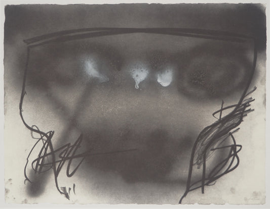 Antoni TAPIES : Ciel nuageux - Lithographie signée