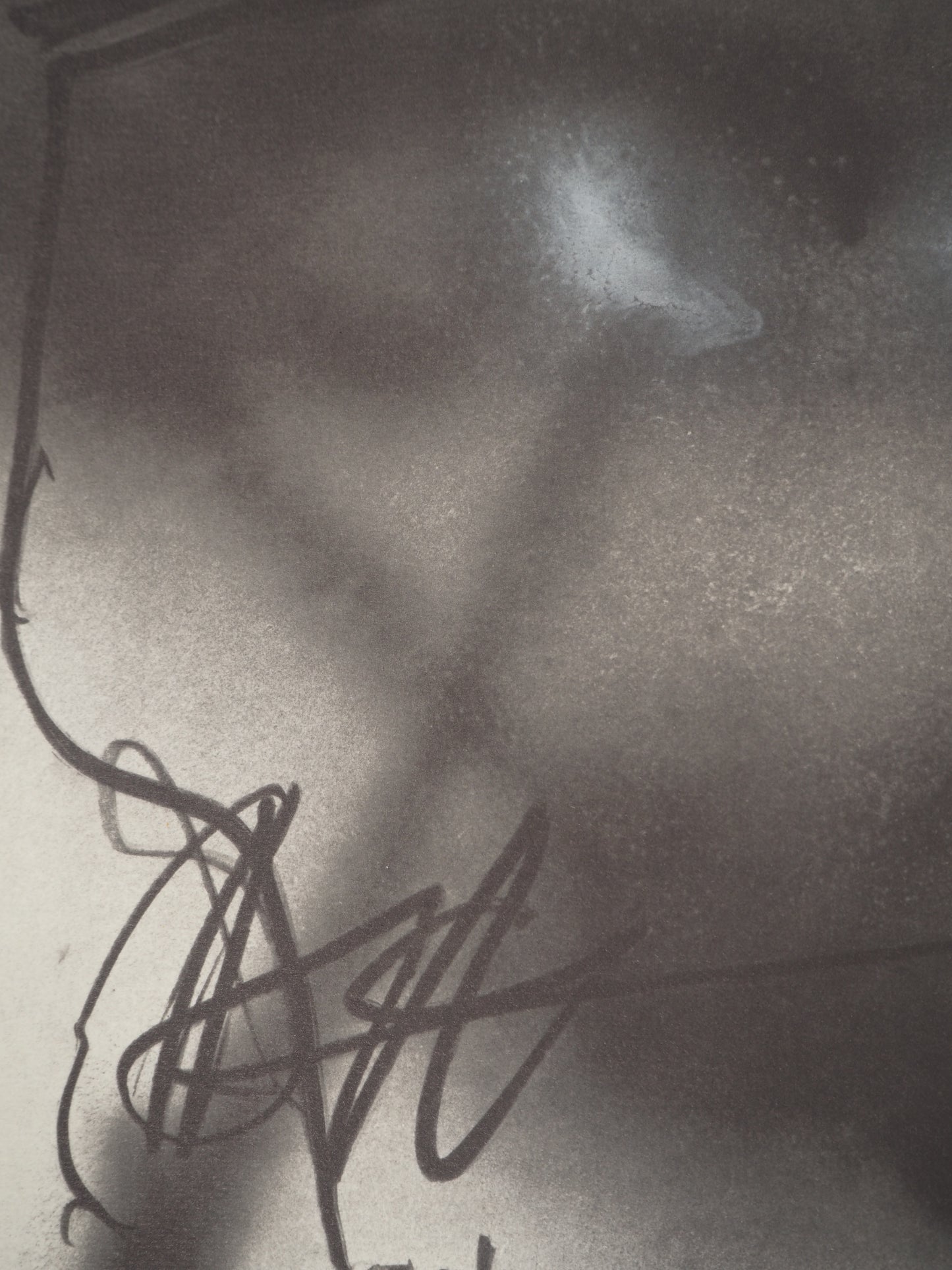 Antoni TAPIES : Ciel nuageux - Lithographie signée