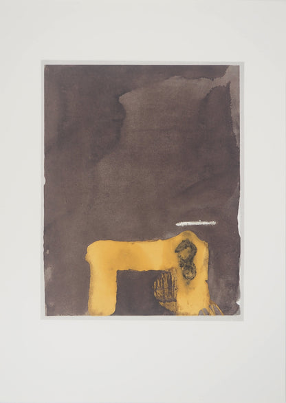 Antoni TAPIES : Composition au numéro trois - Lithographie signée