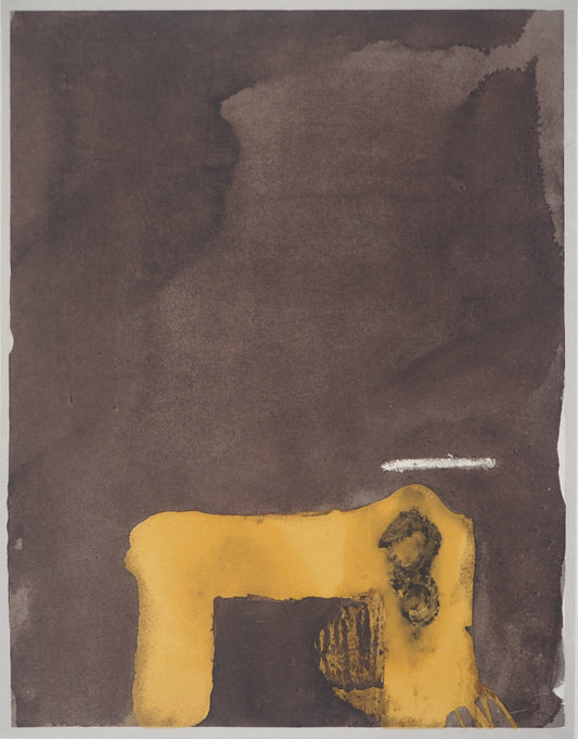 Antoni TAPIES : Composition au numéro trois - Lithographie signée