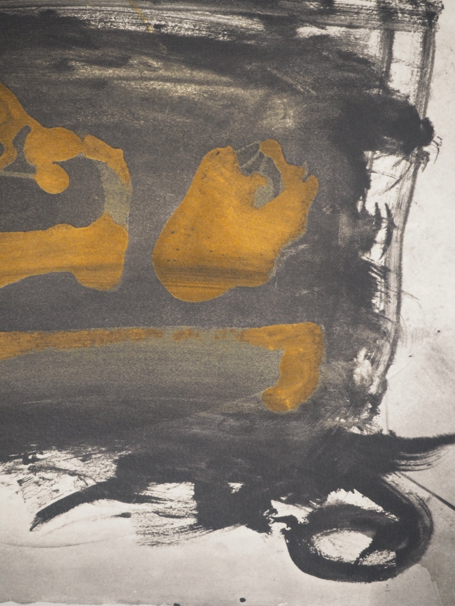 Antoni TAPIES : Nature morte au vignoble - Lithographie signée