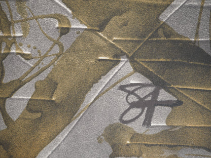 Antoni TAPIES : Composition alphabétique - Lithographie signée