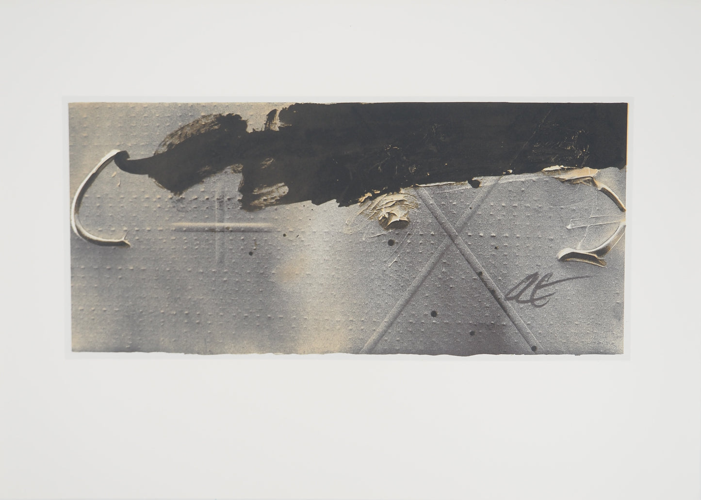 Antoni TAPIES : Parenthèse à l'équation - Lithographie signée