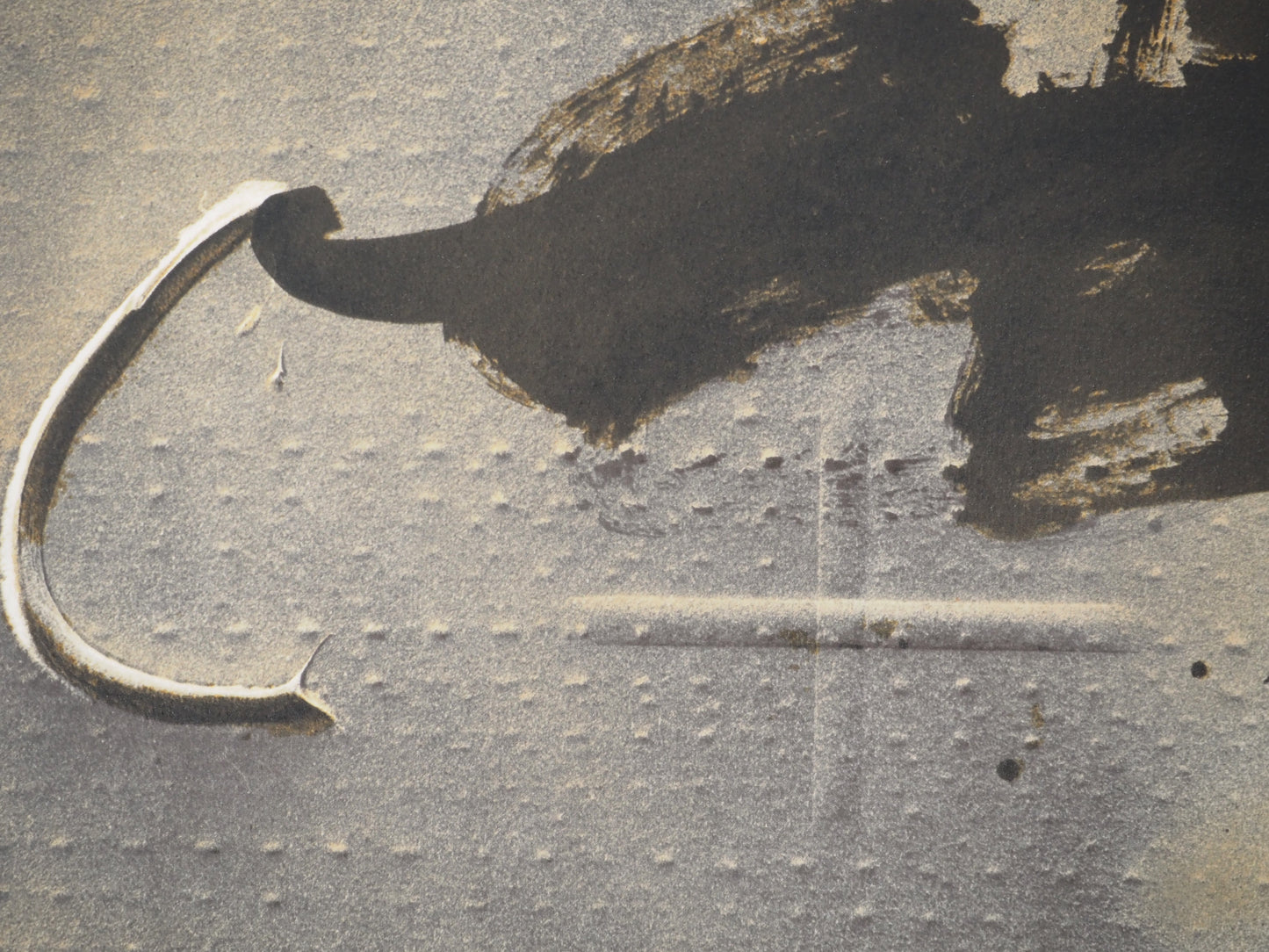 Antoni TAPIES : Parenthèse à l'équation - Lithographie signée