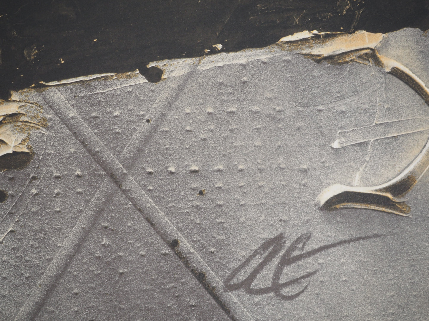Antoni TAPIES : Parenthèse à l'équation - Lithographie signée
