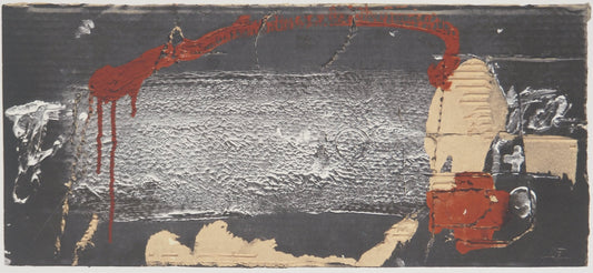 Antoni TAPIES :  Empreinte de chaussure - Lithographie signée