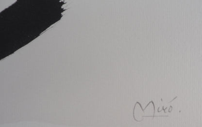 Joan MIRO: Animal surrealista - Litografía firmada