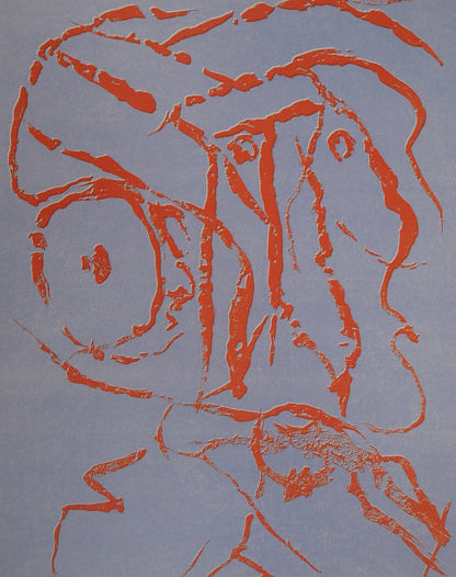 Pierre ALECHINSKY : Composition - Lithographie originale