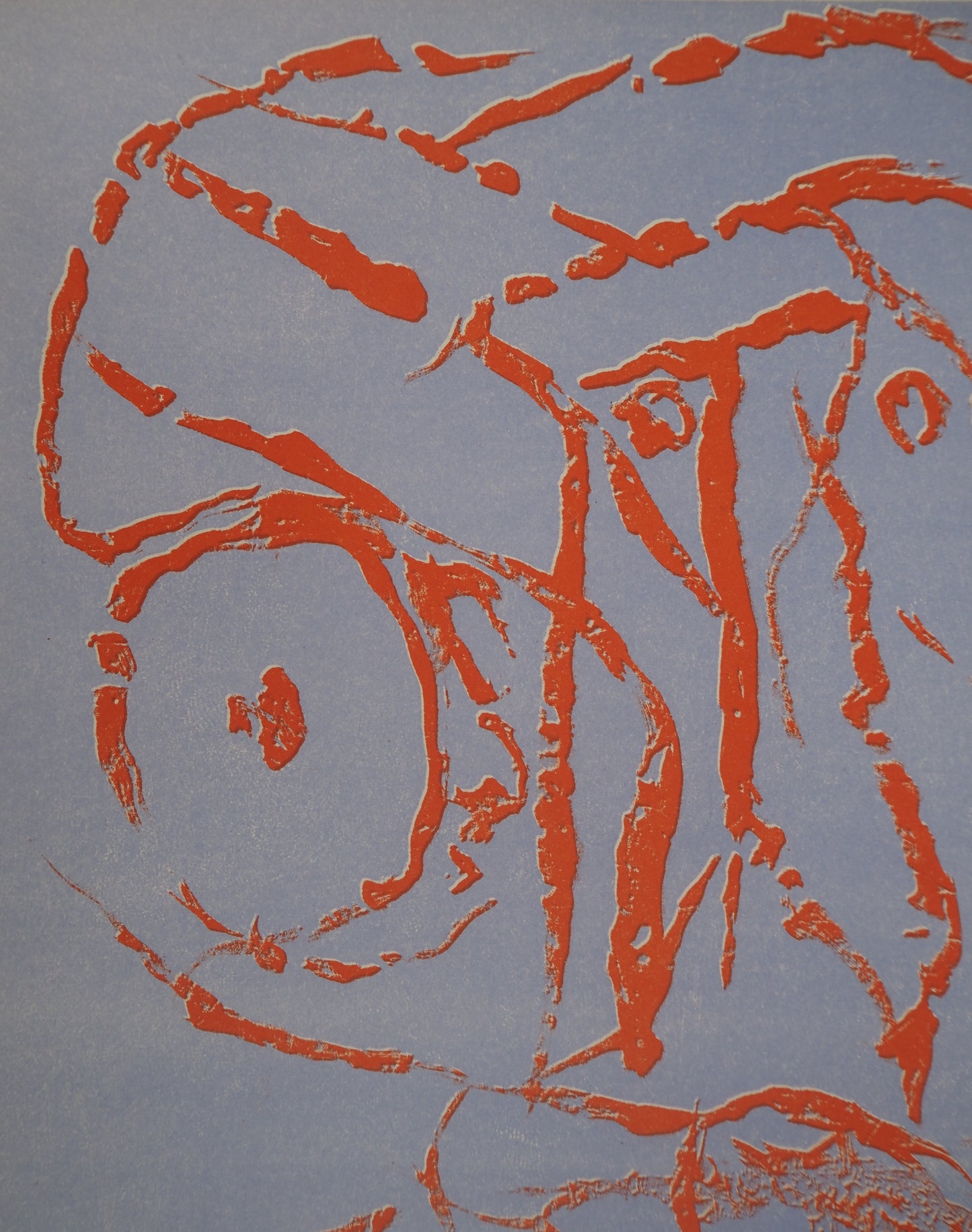Pierre ALECHINSKY : Composition - Lithographie originale