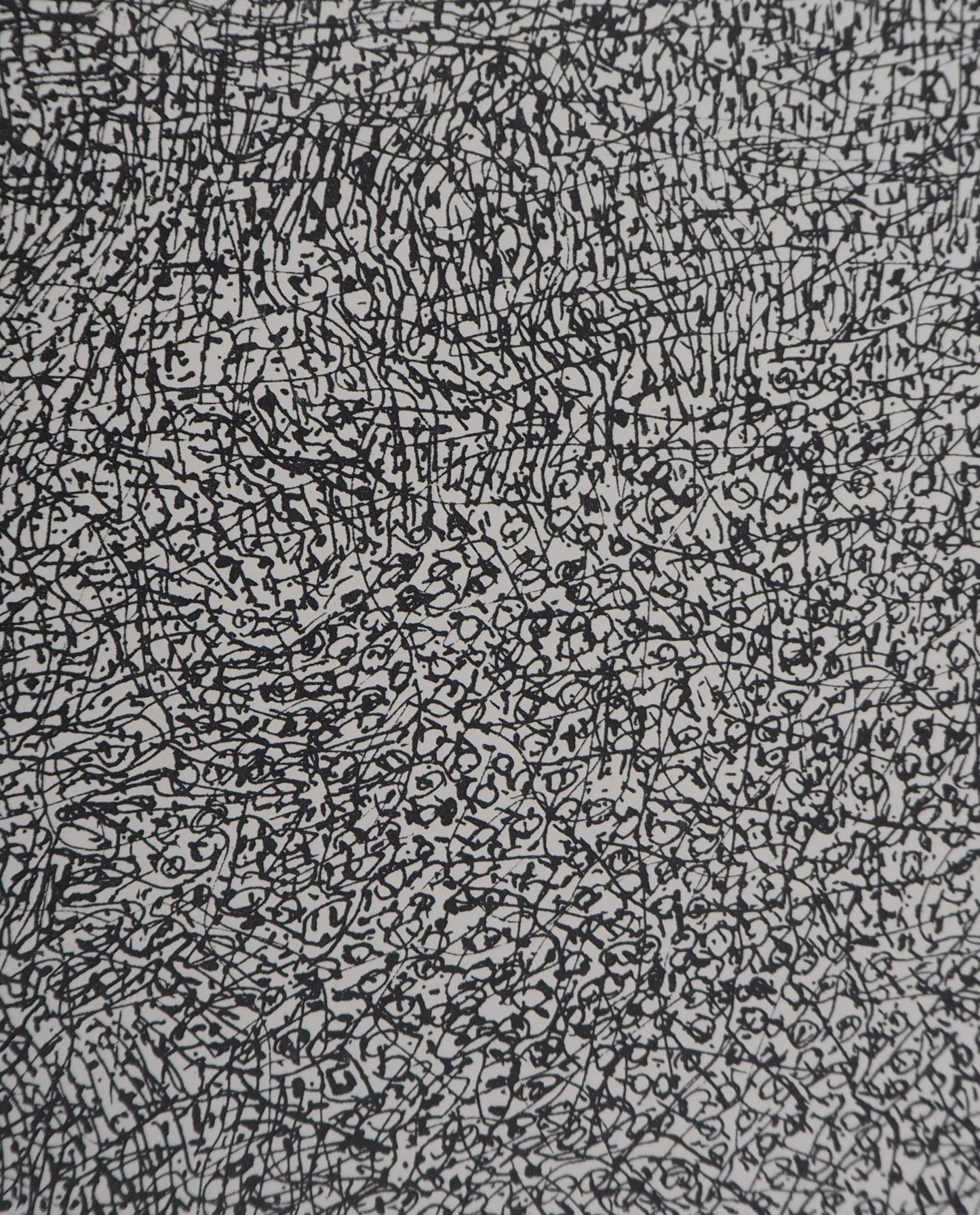 Jean DUBUFFET : Prairie de barbe - Lithographie originale