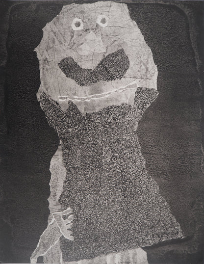 Jean DUBUFFET : Barbe des perplexités - Pochoir signé