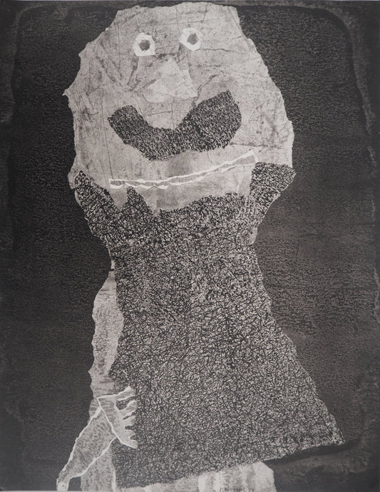 Jean DUBUFFET : Barbe des perplexités - Pochoir signé