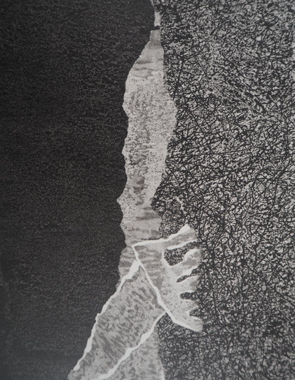 Jean DUBUFFET : Barbe des perplexités - Pochoir signé