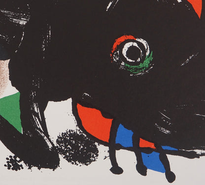 Joan MIRO : Animal sauvage - Lithographie originale