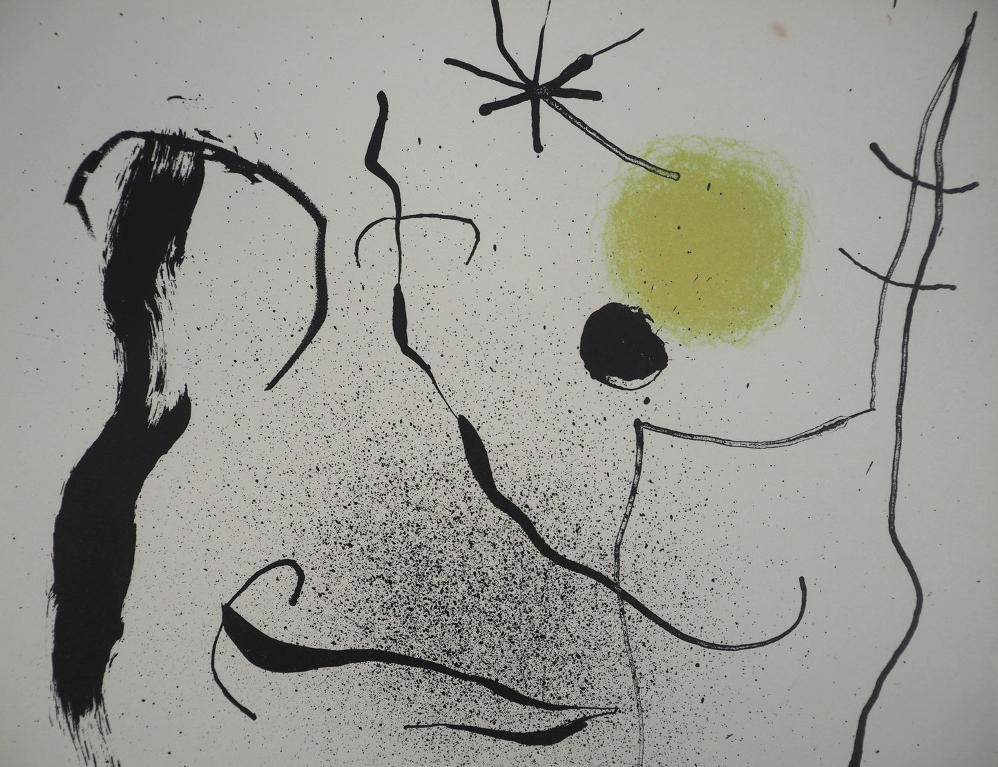 Joan MIRO : Bouquet de rêves pour Leïla - Lithographie originale