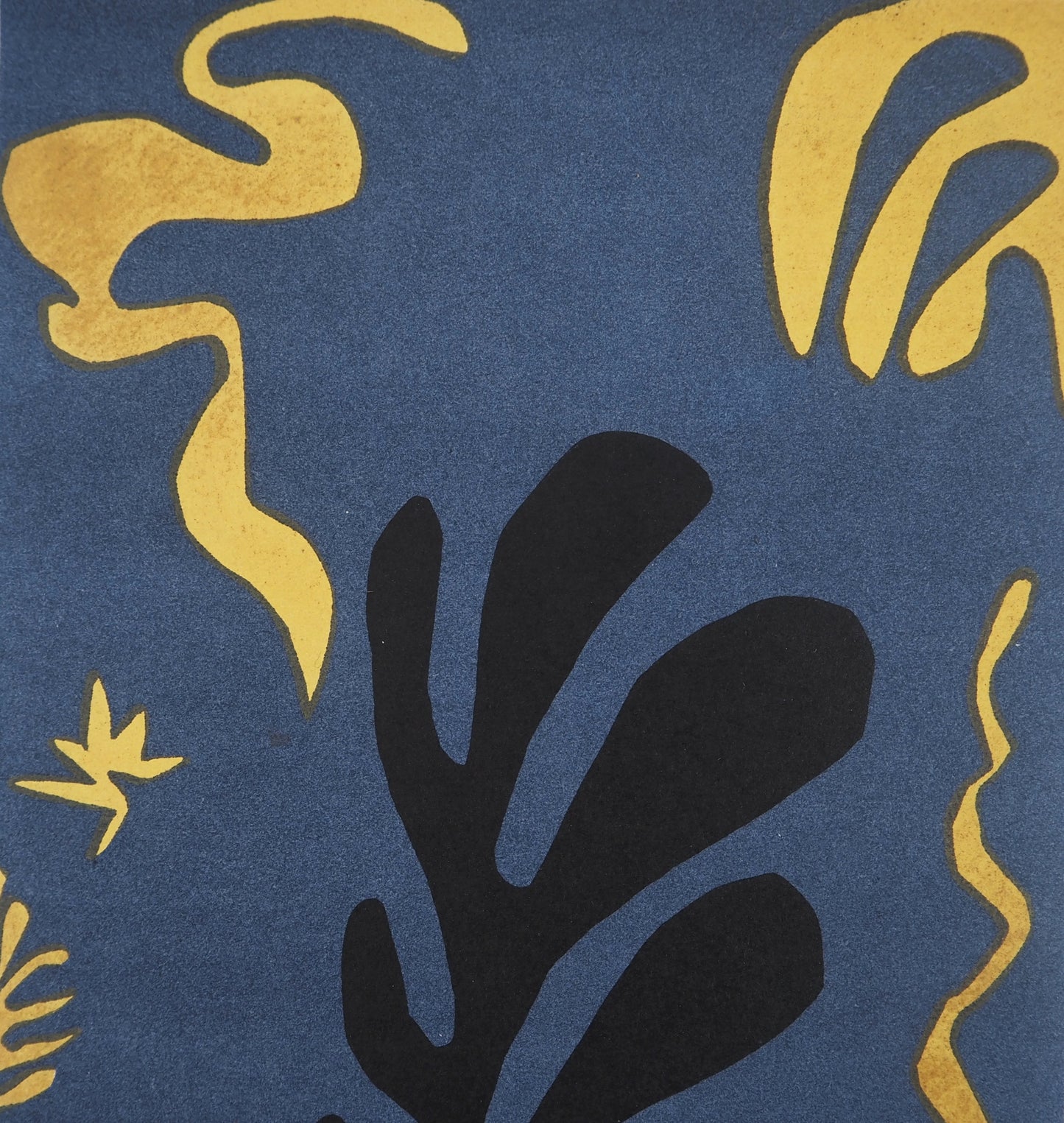 Henri MATISSE : Decoupage - Lithographie signée