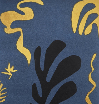 Henri MATISSE : Decoupage - Lithographie signée