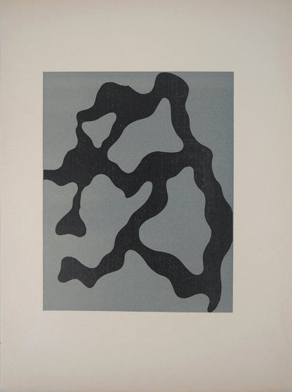 Jean ARP : Relief II - Bois gravé original