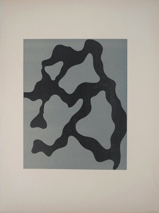 Jean ARP : Relief II - Bois gravé original