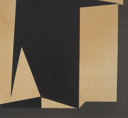 Victor VASARELY : Projet pour une tapisserie - Lithographie