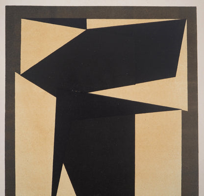Victor VASARELY : Projet pour une tapisserie - Lithographie
