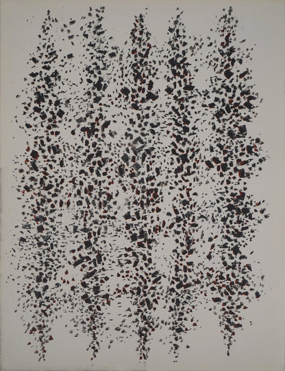 Mark TOBEY : Composition abstraite - Lithographie originale