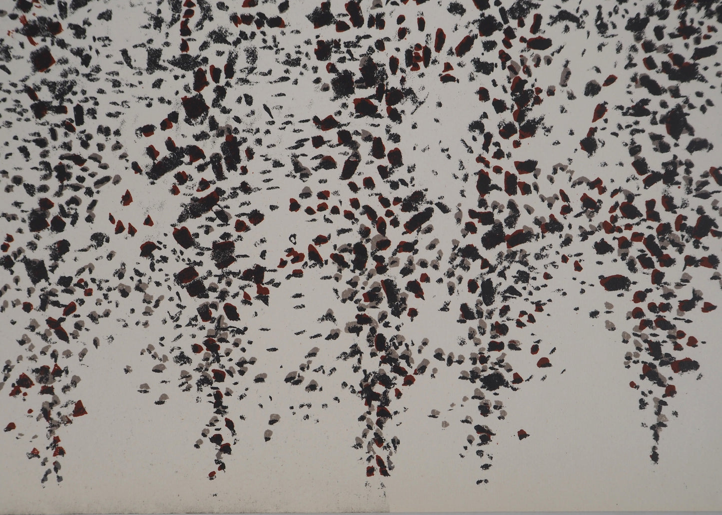 Mark TOBEY : Composition abstraite - Lithographie originale