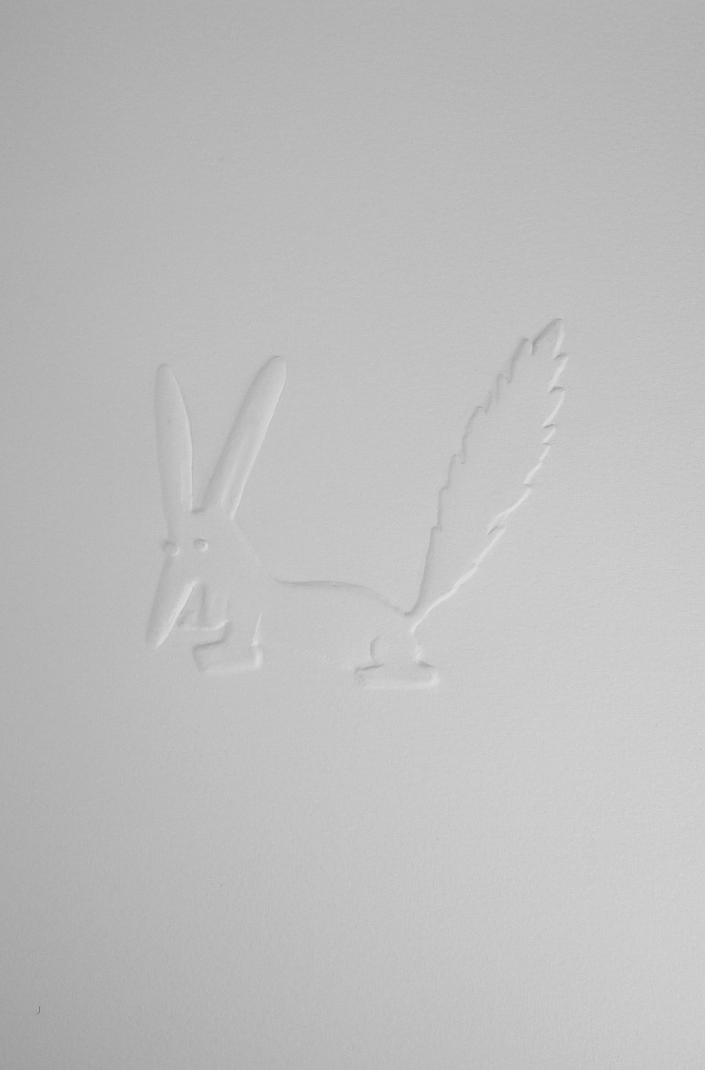 Antoine DE SAINT EXUPERY : Le renard - Gravure sur bois