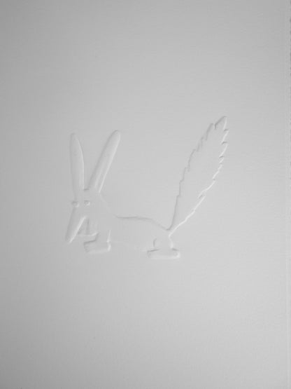 Antoine DE SAINT EXUPERY : Le renard - Gravure sur bois