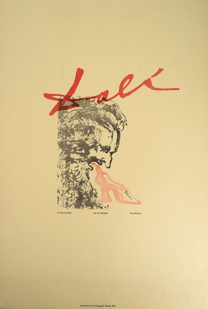 Salvador DALI : La Gourmandise - Lithographie originale signée
