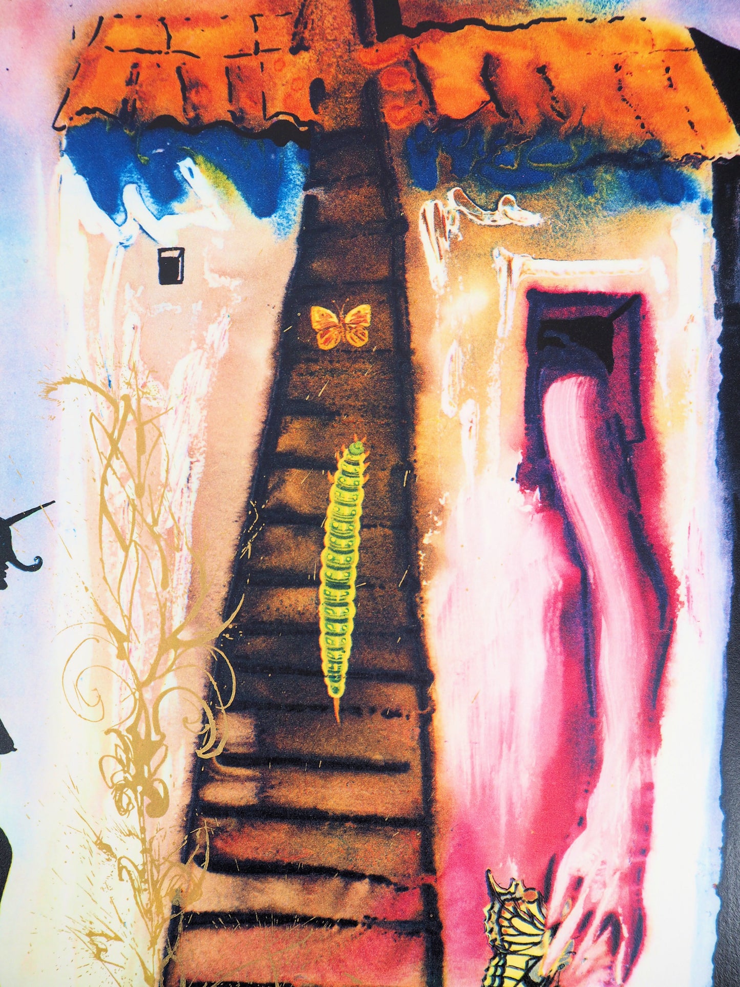 Salvador DALI : The rabbit sends in a little bill - Gravure originale signée