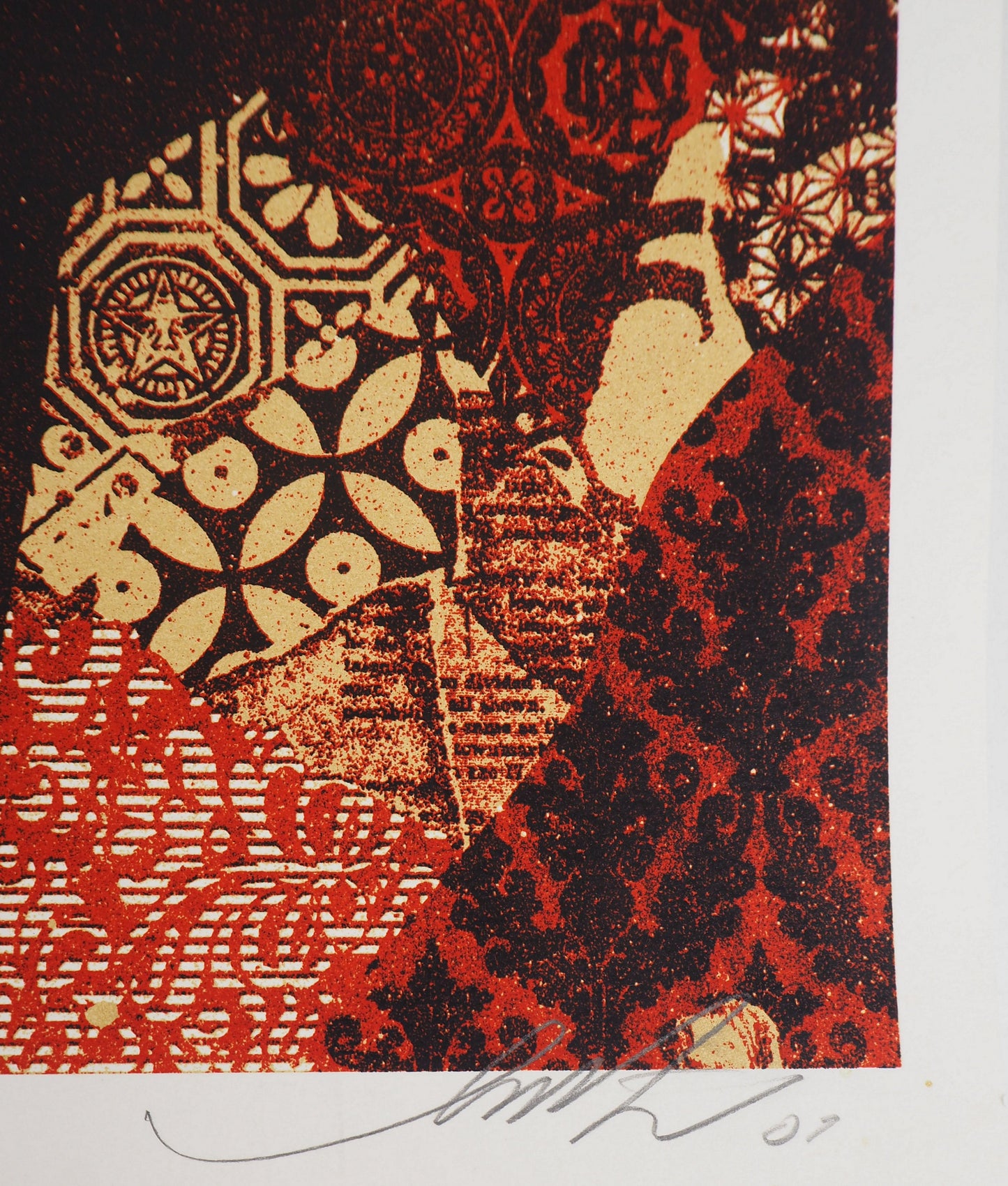 Shepard FAIREY (OBEY) : Michael Jordan - Lithographie originale signée