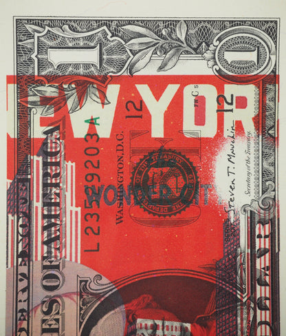 Death NYC : Nara in New York - Sérigraphie originale signée