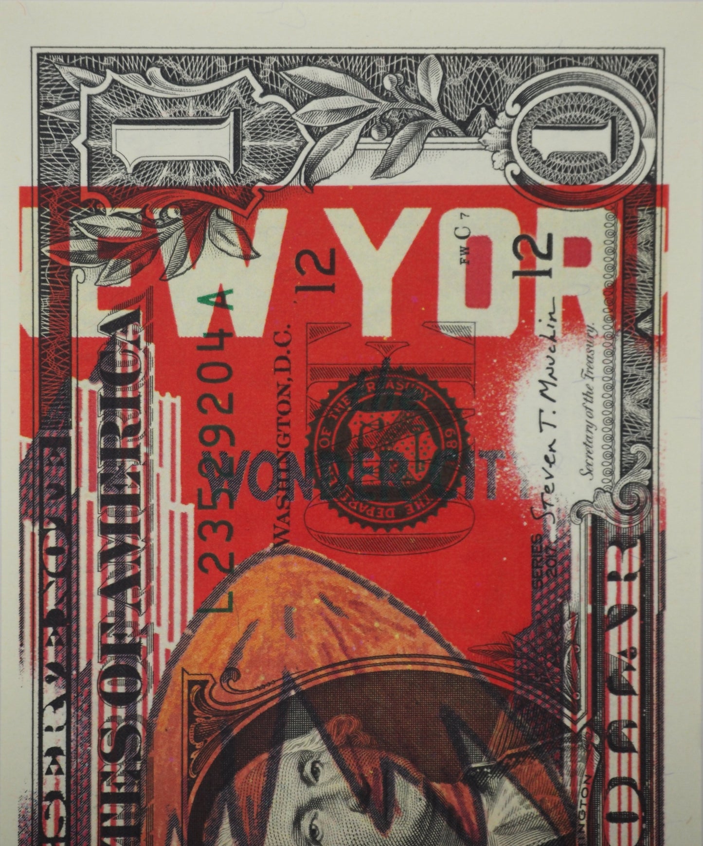 Death NYC : Angry Nara in NY - Sérigraphie originale signée