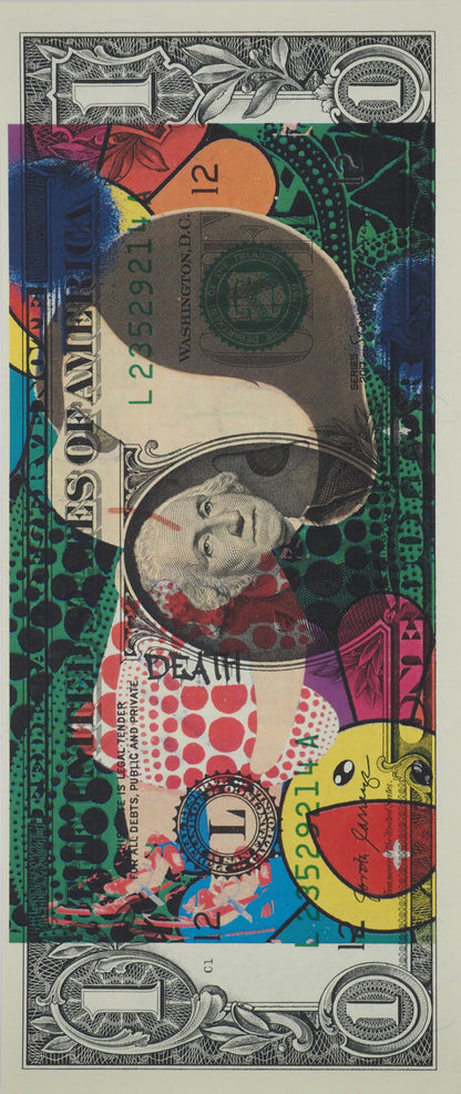 Death NYC : Nara with Kusama's dress - Sérigraphie originale signée