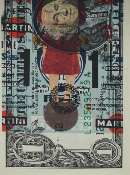 Death NYC : Nara on a sphere - Sérigraphie originale signée