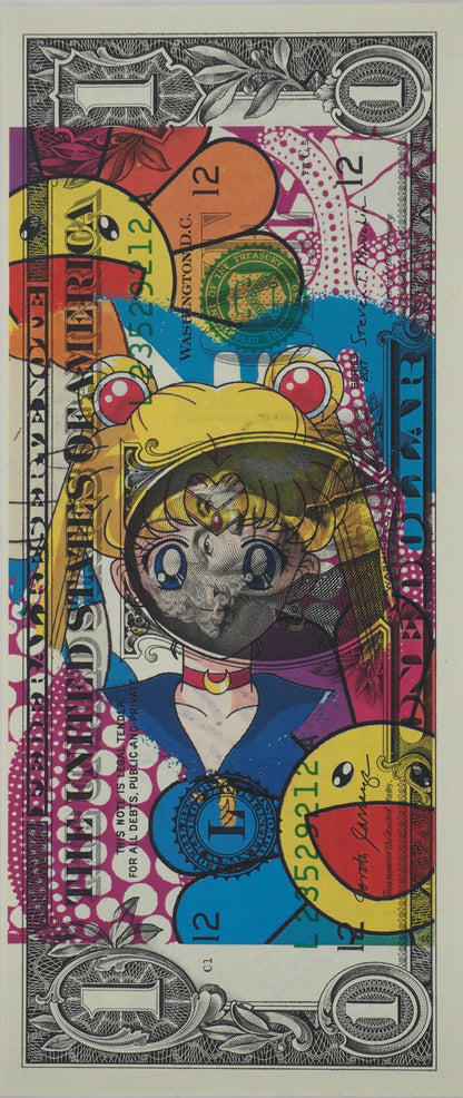 Death NYC : Sailor Moon meets Murakami & Kusama - Sérigraphie originale signée