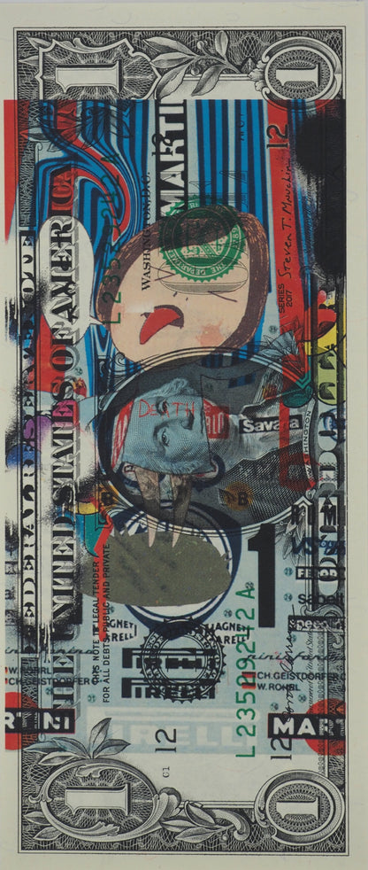 Death NYC : Nara sticks out her tongue - Sérigraphie originale signée