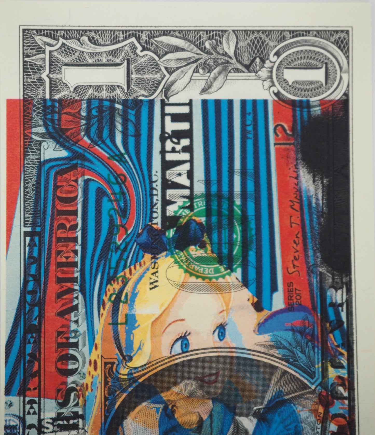 Death NYC : Alice in Wonderland - Sérigraphie originale signée
