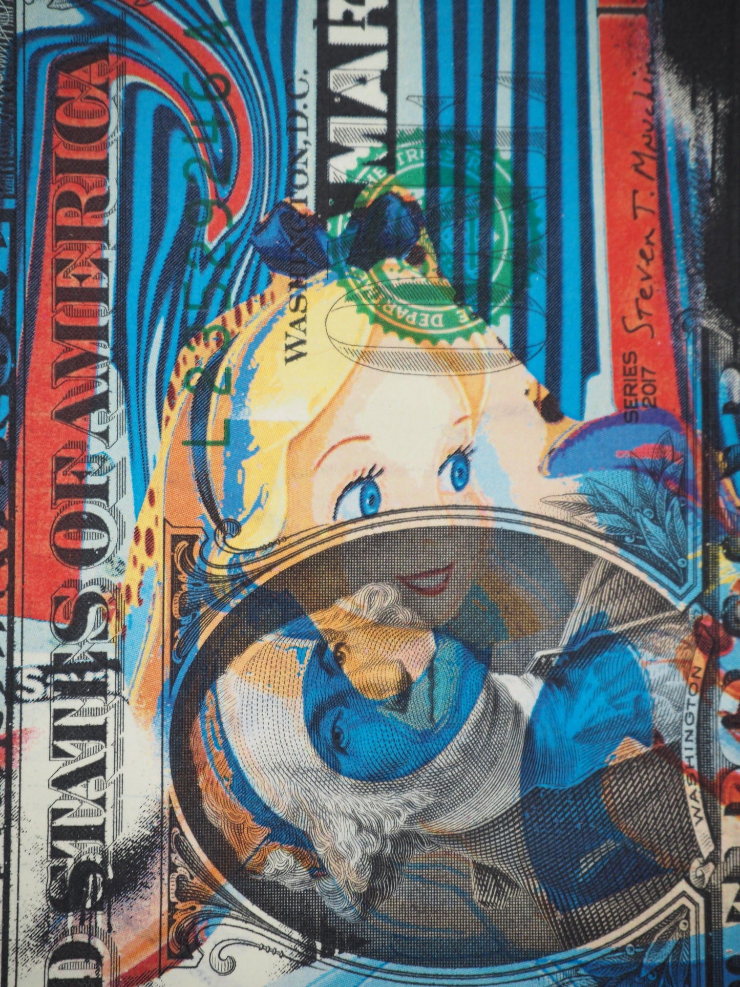 Death NYC : Alice in Wonderland - Sérigraphie originale signée
