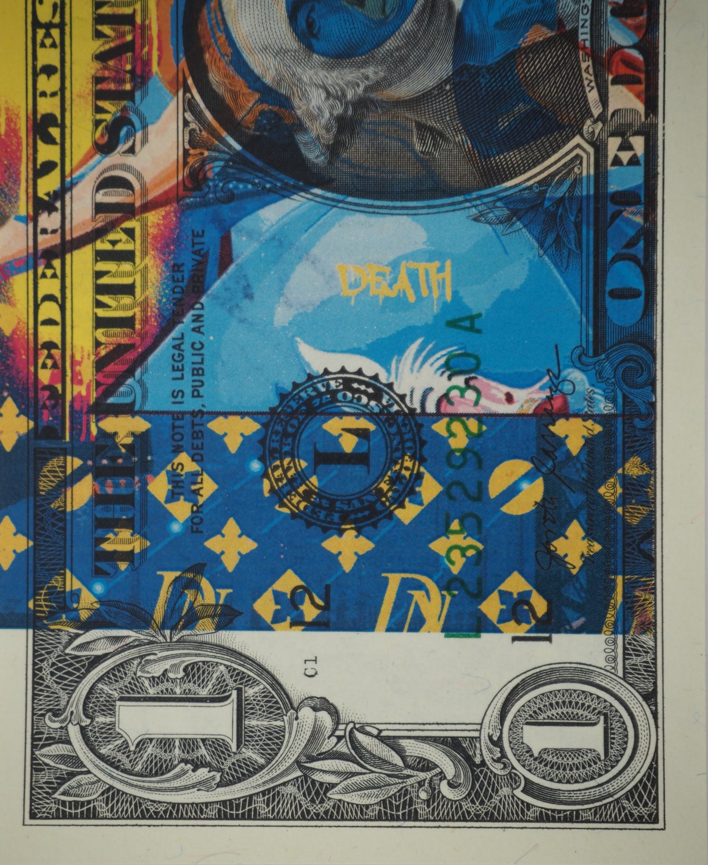 Death NYC : Alice in New York - Sérigraphie originale signée